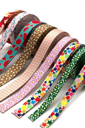 Printed tapes/webbing